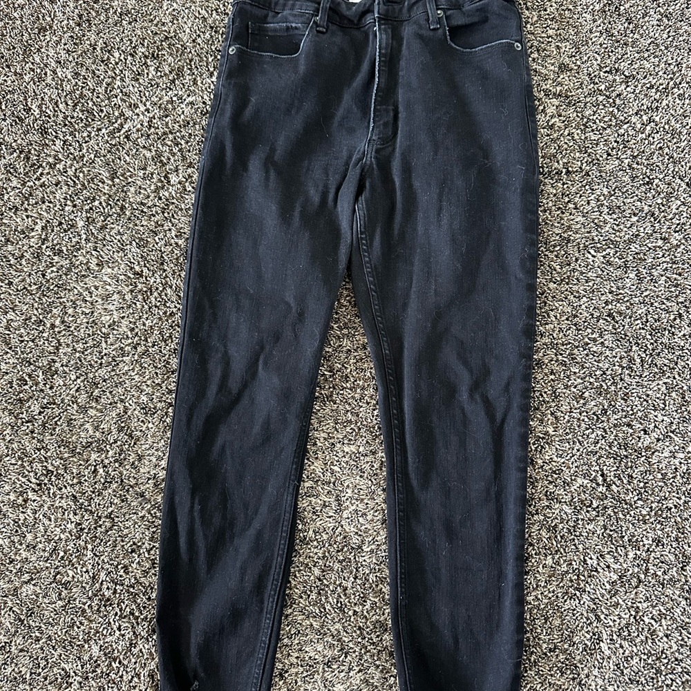 Abercrombie ankle Jean high rise
